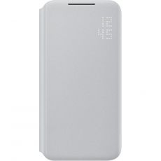 Чехол (флип-кейс) Samsung Smart LED View Cover [ef-ns901pjegru] для Galaxy S22, светло-серый