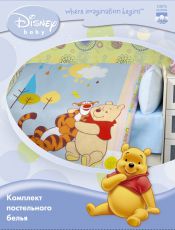 Комплект в кроватку Disney 521244 Пух и Тигра