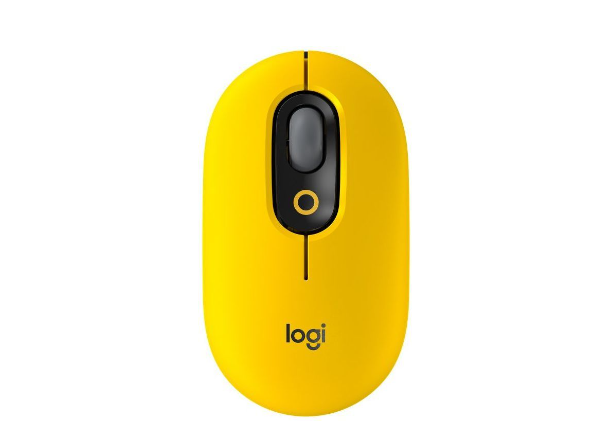 Мышь Logitech POP Mouse with emoji мышь желтый и черный