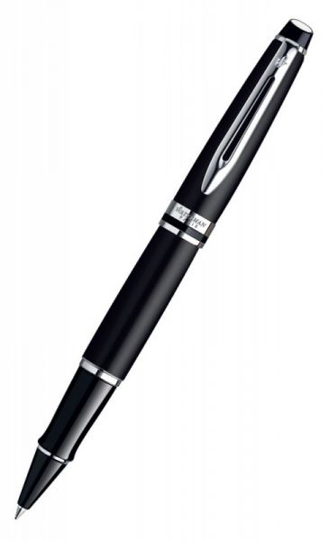 Ручка роллер WATERMAN Expert 3 (S0951880) Matte Black CT (F) чернила: черный блестящий хром
